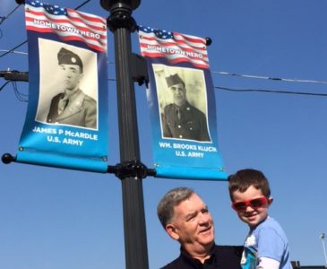 Great grandfather James McArdle and Brooks Klucik Grandfather Brian Mc Ardle Brock Miles his grandson Great grandfather James McArdle and Brooks Klucik Grandfather Brian Mc Ardle Brock Miles his grandson